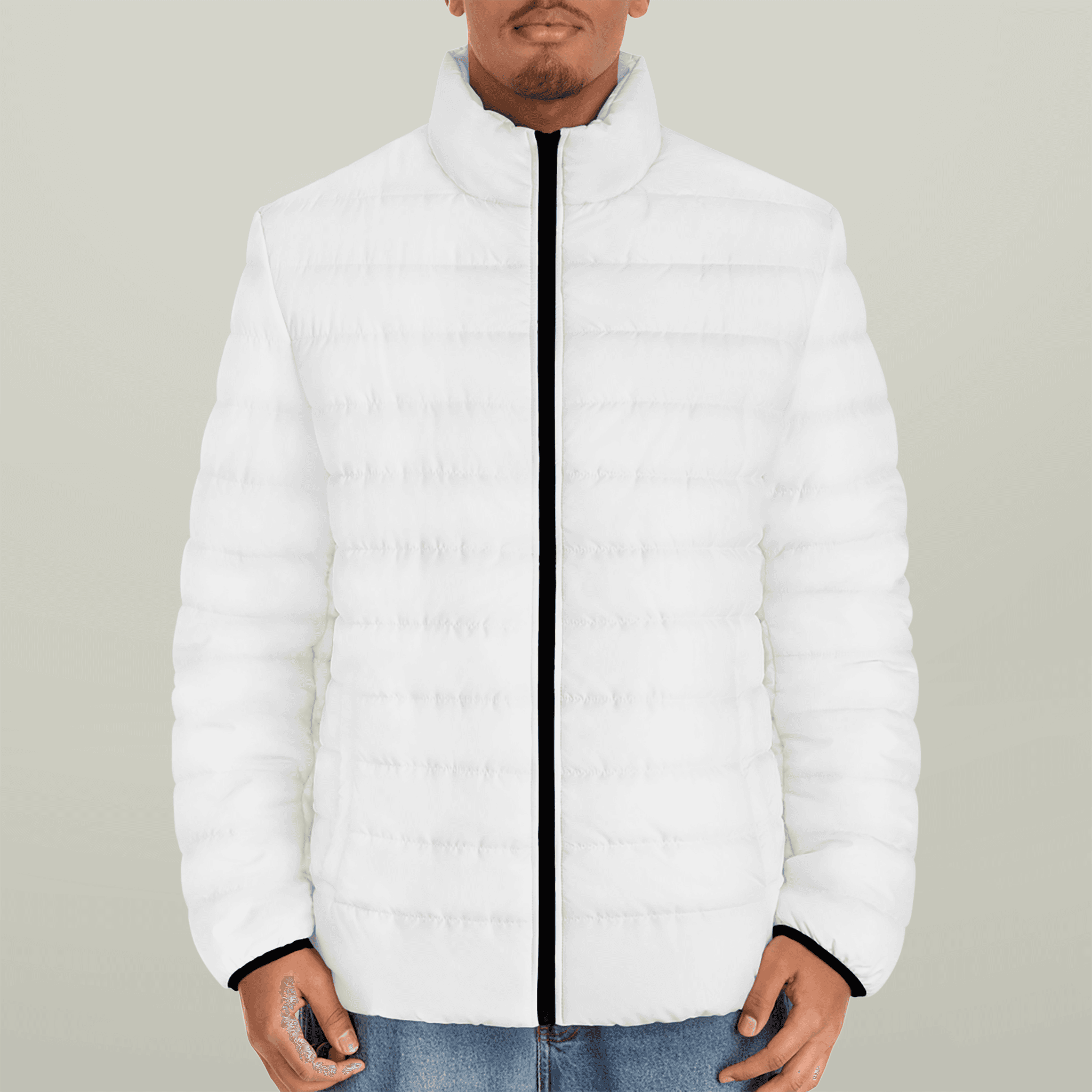 Men's Puffer Jacket (AOP)