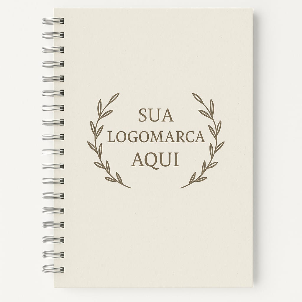 Caderno com Sua Logomarca